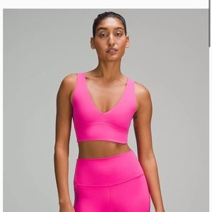 Sonic Pink LuLu Align Bra size 6